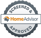 HomeAdvisor Screened & Approved logo