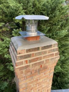 Chimney Crown after repaired