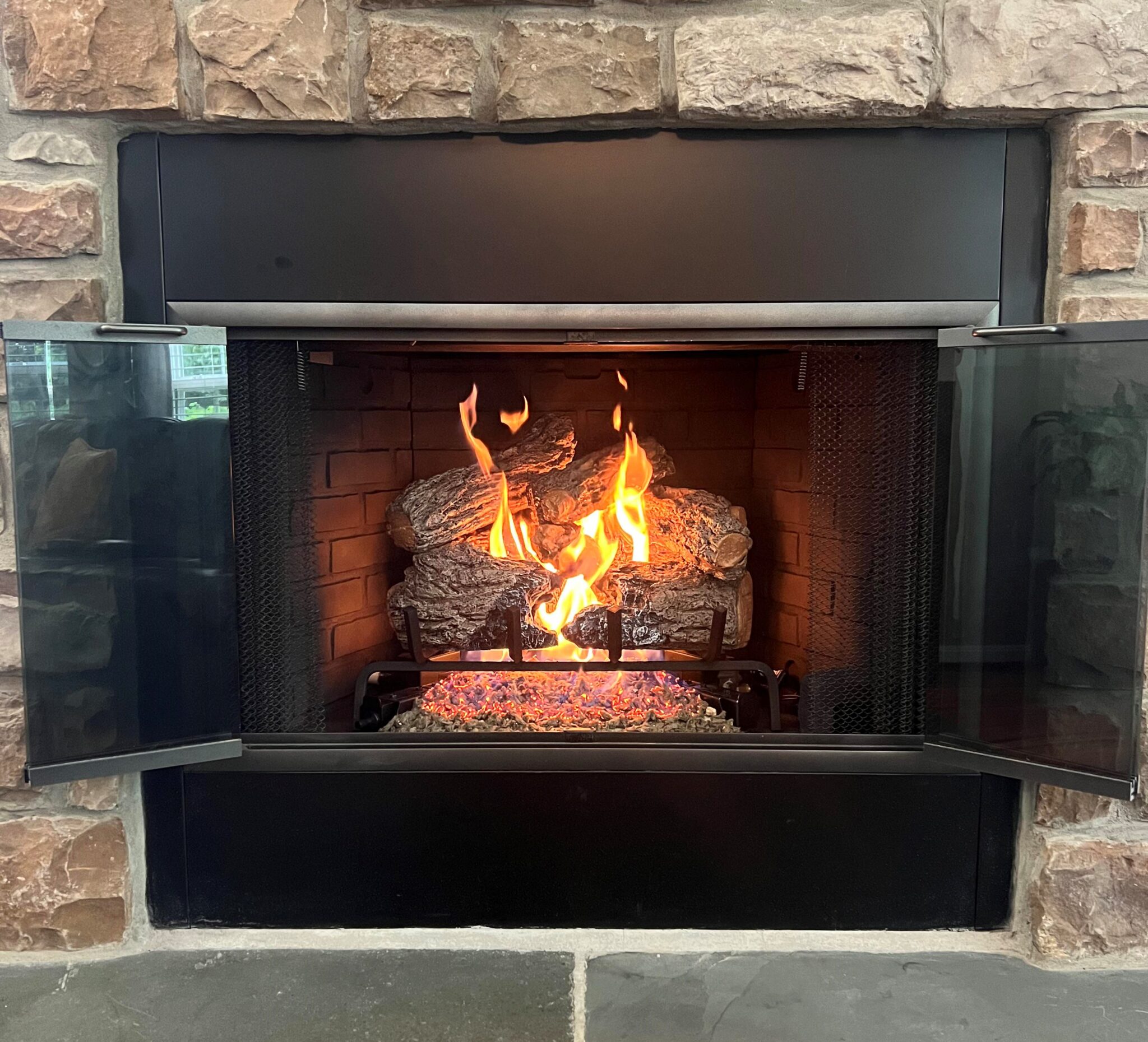 Gas Fireplace Conversions