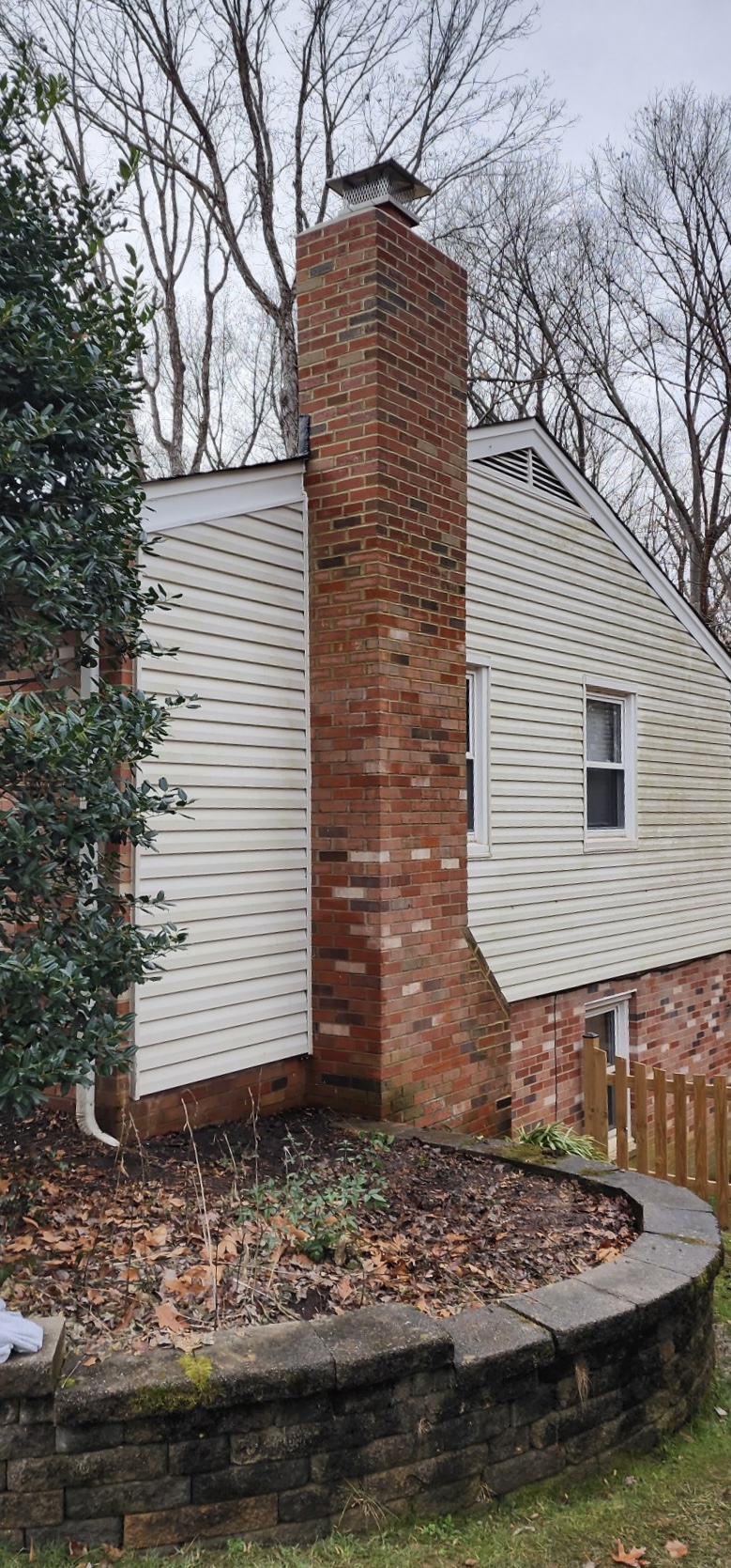 Outdoor Brick Chimney